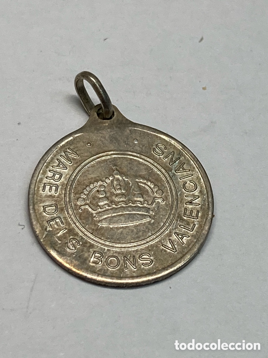 Antig&uuml;edades: Medalla de plata religiosa C331 - Foto 2