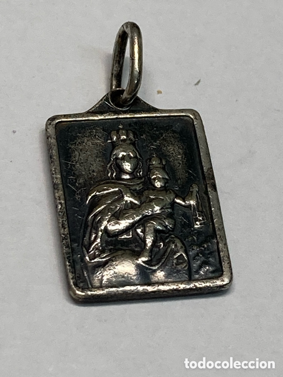 Antig&uuml;edades: Medalla de plata religiosa C331 - Foto 2
