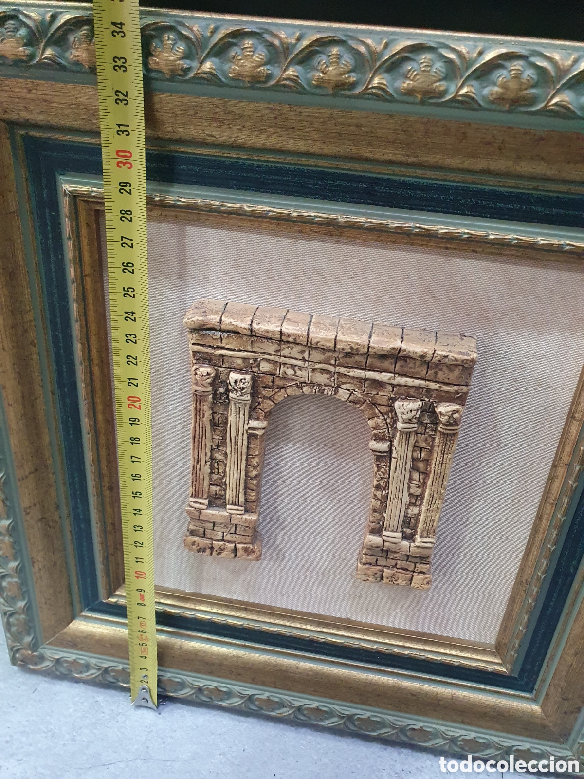 Antig&uuml;edades: Cuadro con monumento. (L8) - Foto 2