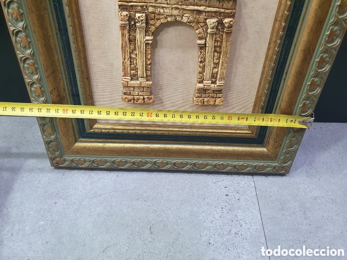 Antig&uuml;edades: Cuadro con monumento. (L8) - Foto 3