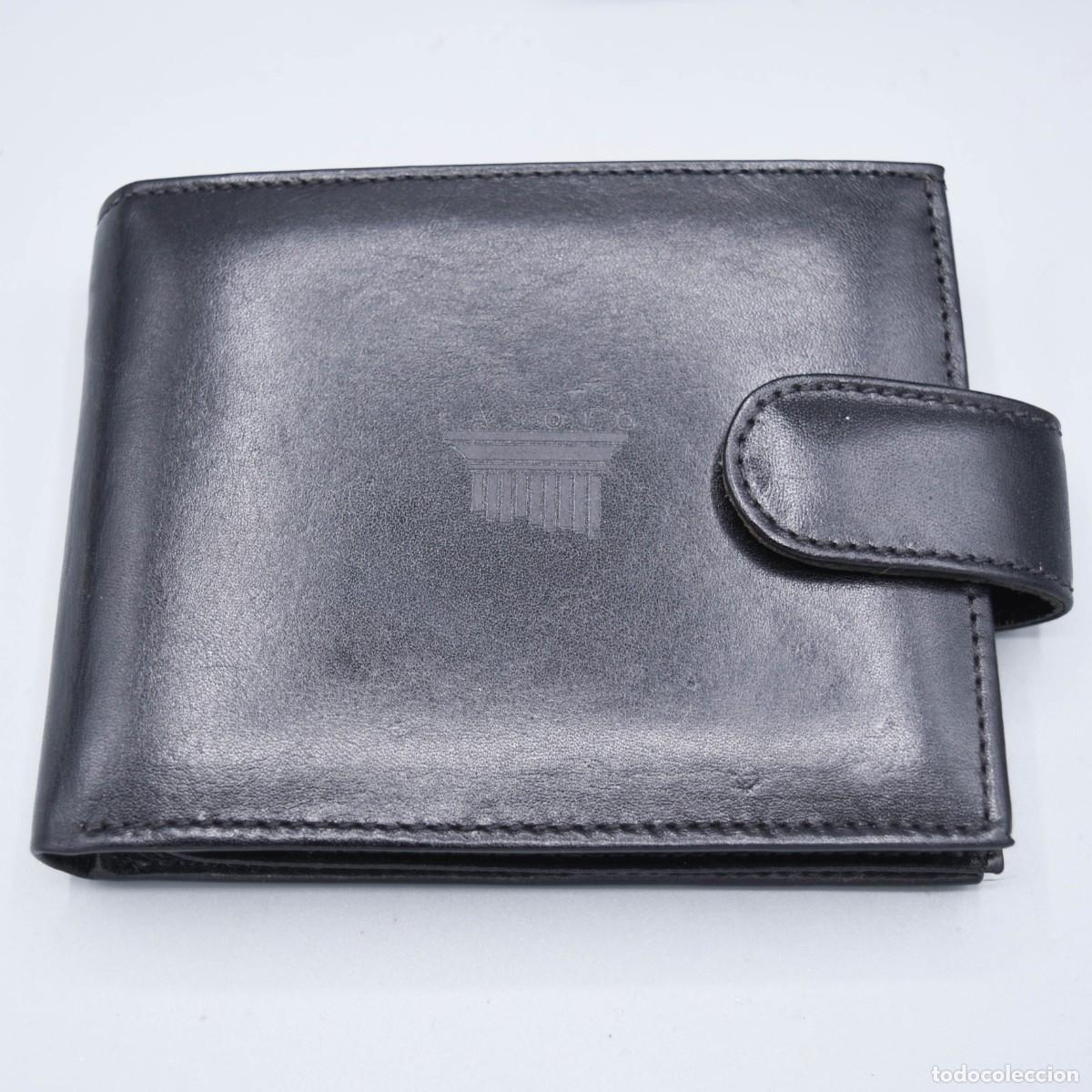Antig&uuml;edades: Cartera de cuero negra - Foto 3