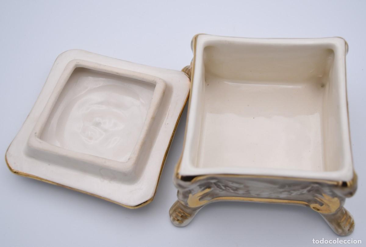 Antig&uuml;edades: Joyero de porcelana Capodimonte - Foto 7