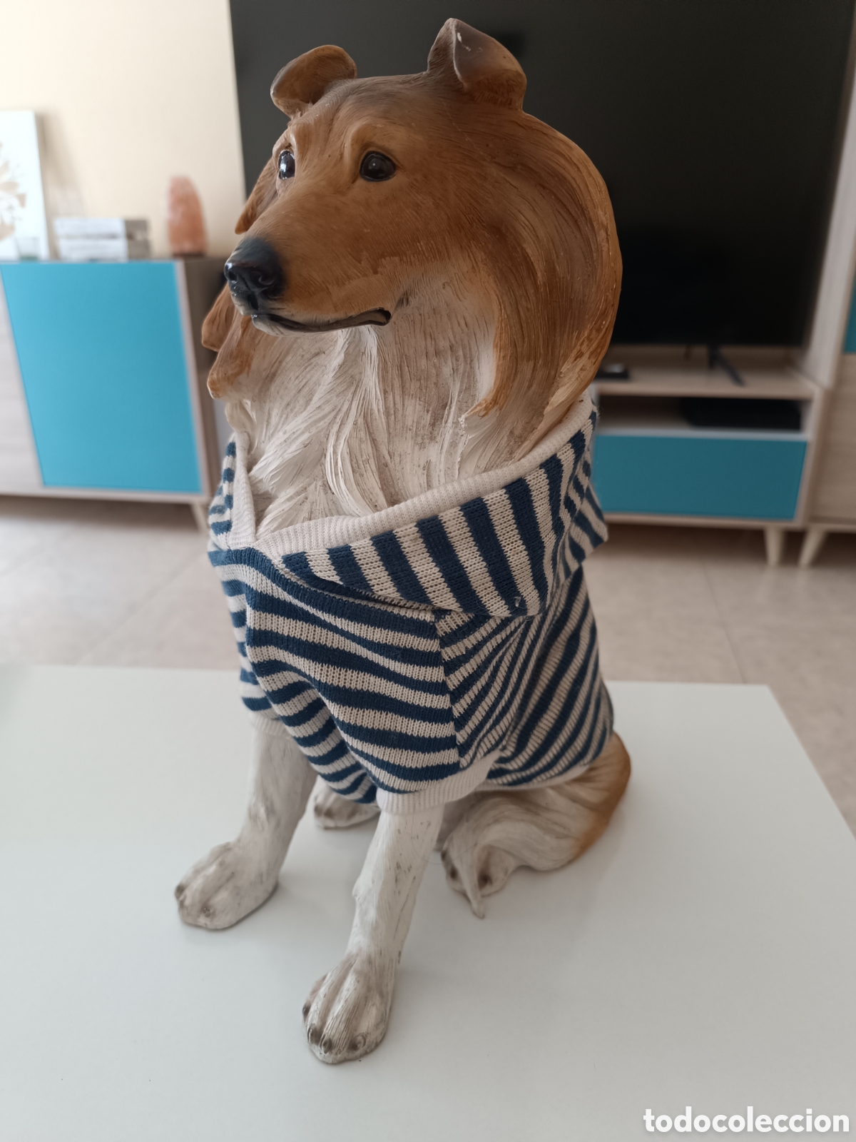 Antig&uuml;edades: Estatua de perro de jardin - Foto 1