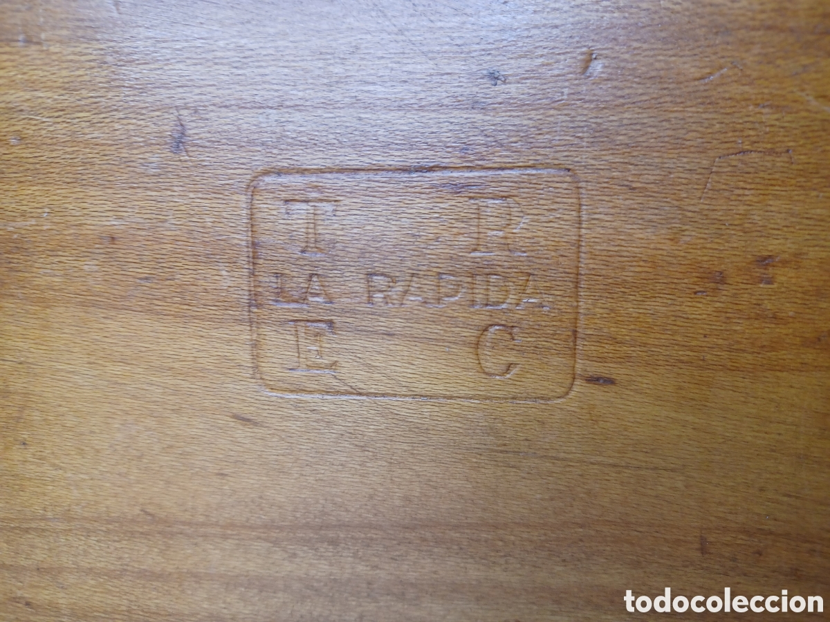 Antig&uuml;edades: Rallador Antiguo de madera -La R&aacute;pida- Funcional y con Historia - Foto 14
