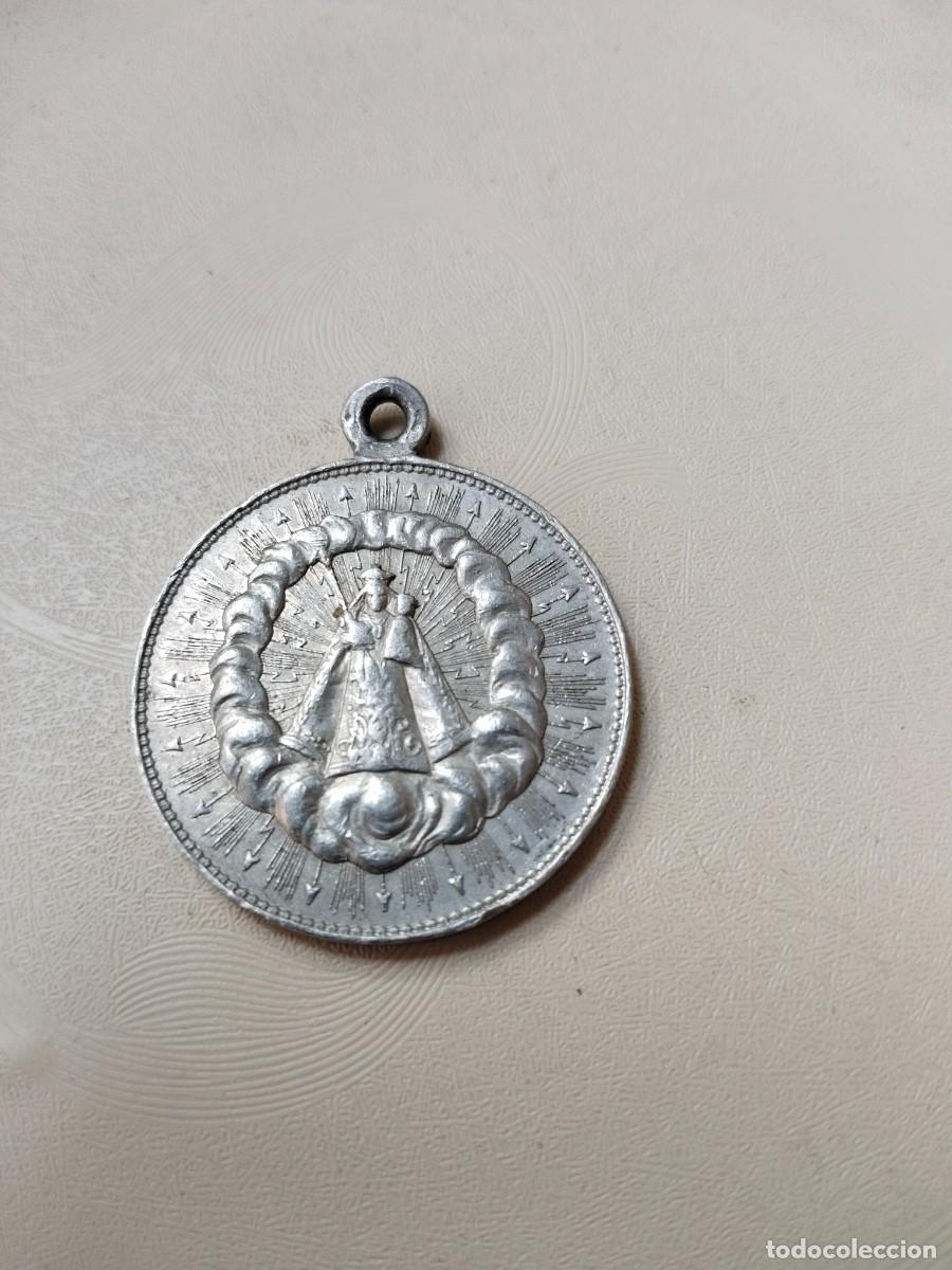 Antig&uuml;edades: Medalla de la Virgen de Ensiedeld. - Foto 1