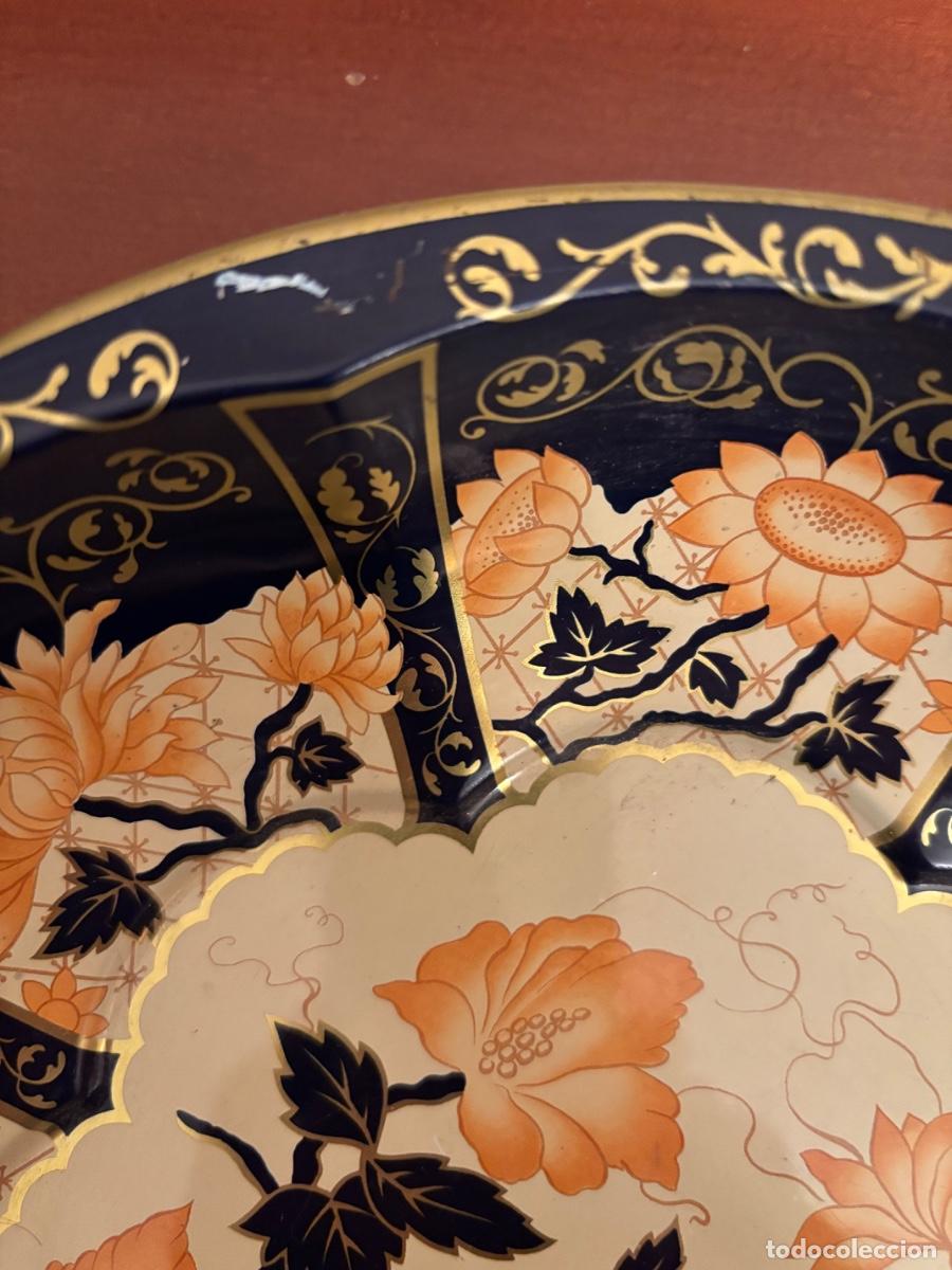 Antig&uuml;edades: Bandeja fuente metal Daher Decorated Ware 1971 - Foto 3
