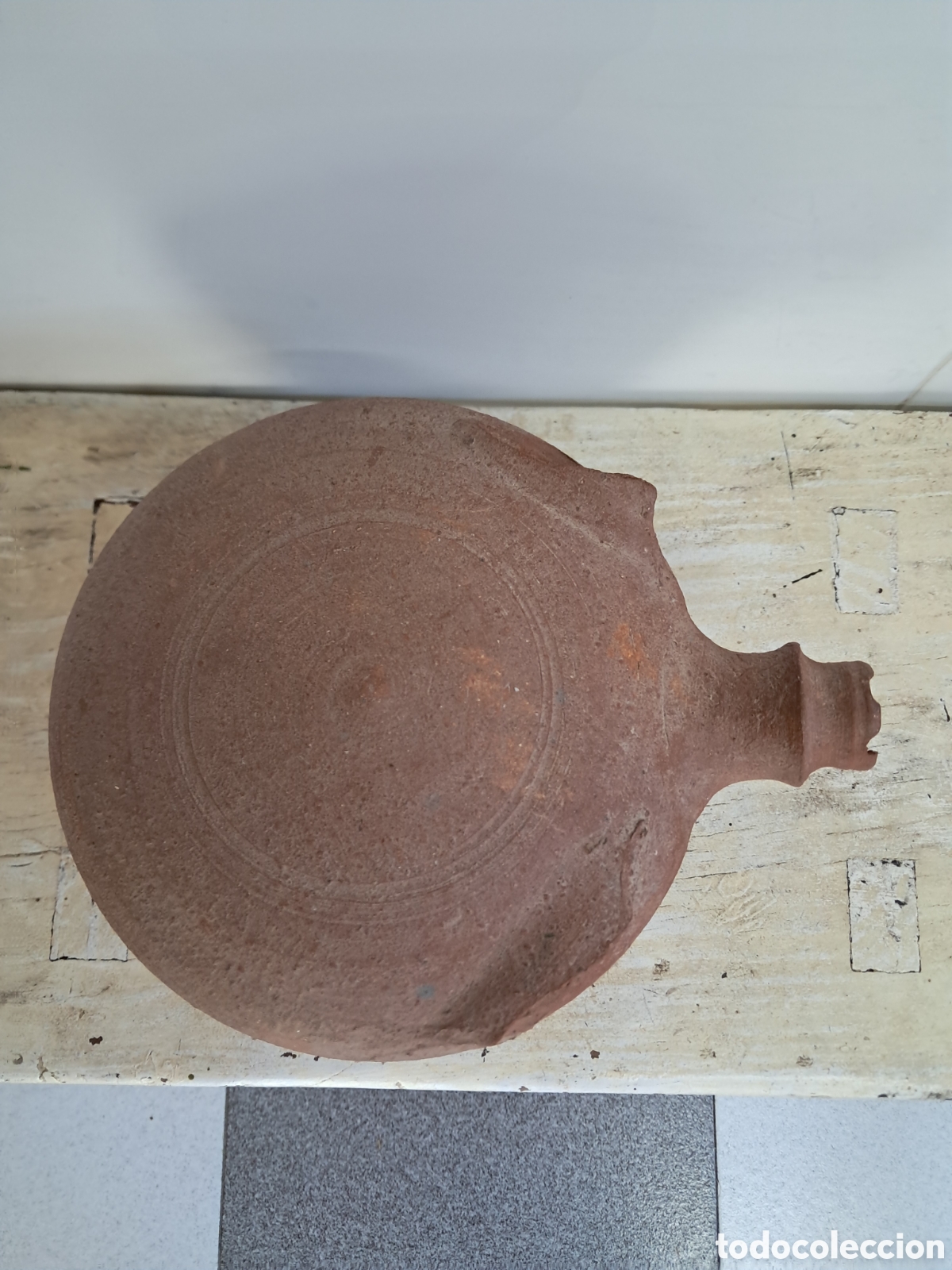 Antig&uuml;edades: Recipiente de barro antiguo - Foto 3