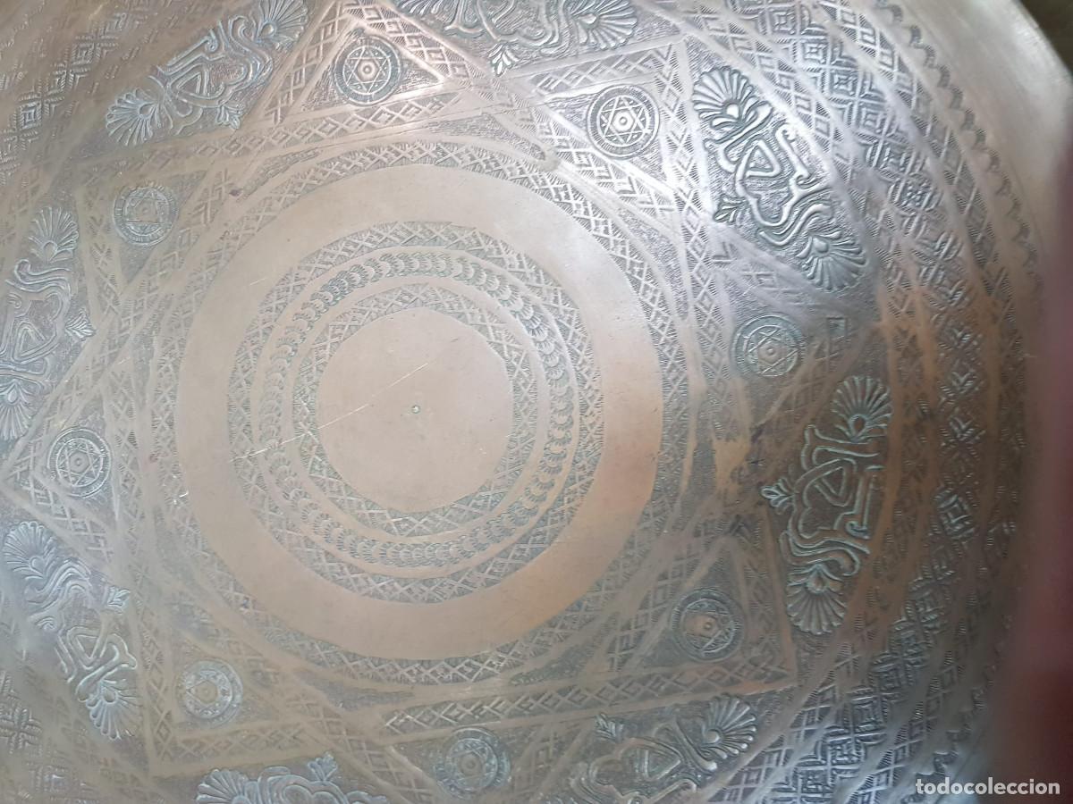 Antig&uuml;edades: ANTIGUA BANDEJA ARABE - Foto 2
