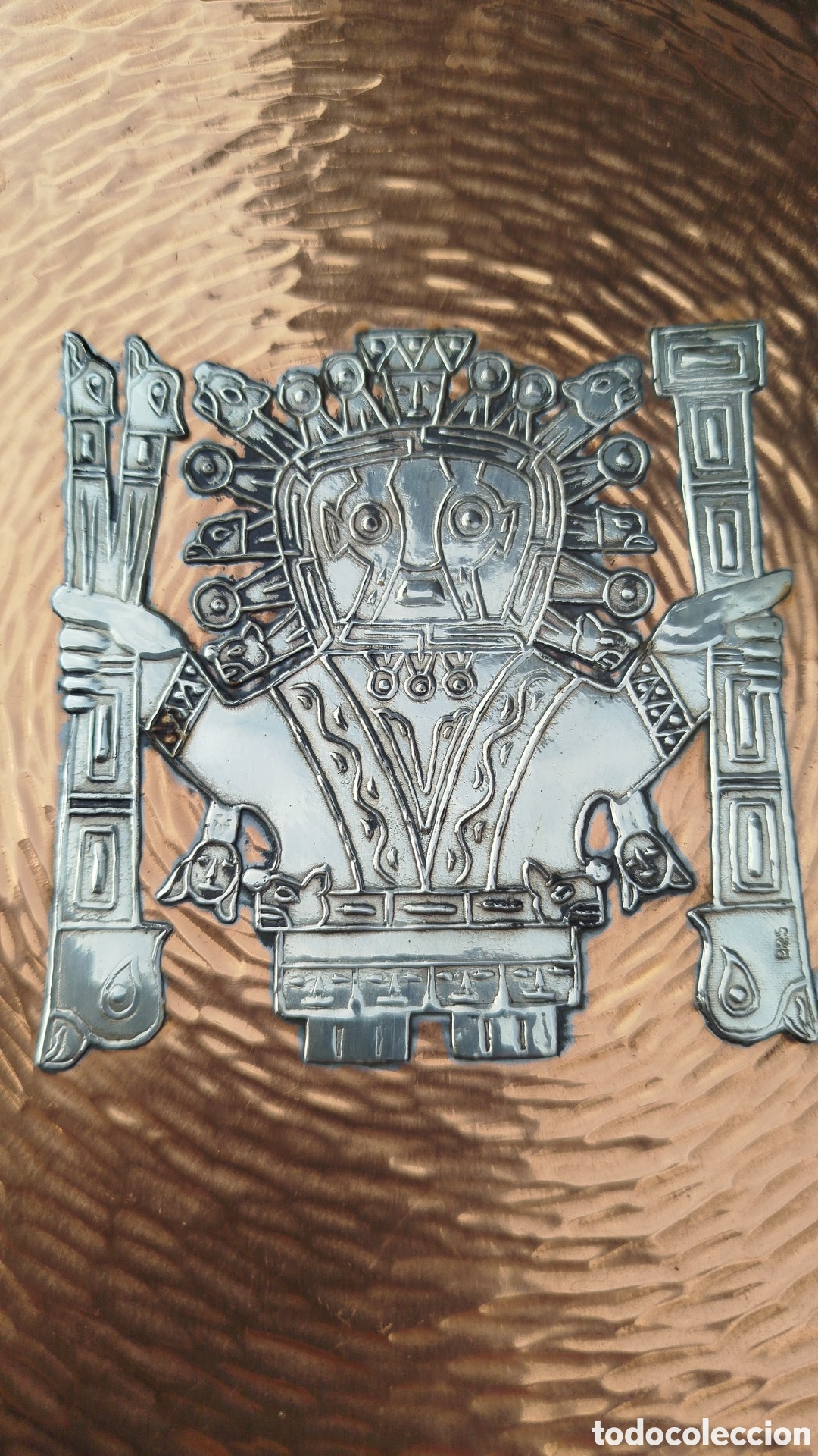 Antig&uuml;edades: Plato decoraci&oacute;n en plata - Foto 2