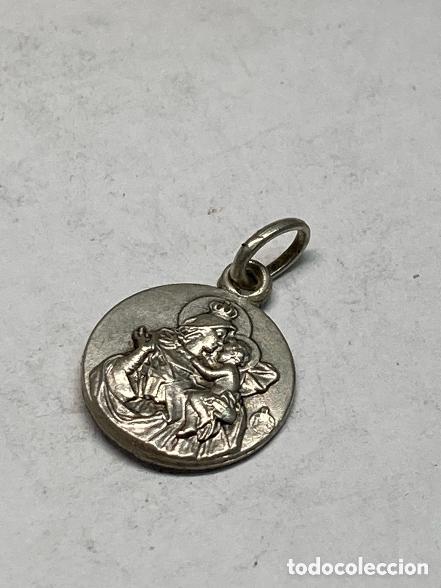 Antig&uuml;edades: Medalla de plata religiosa C332 - Foto 2