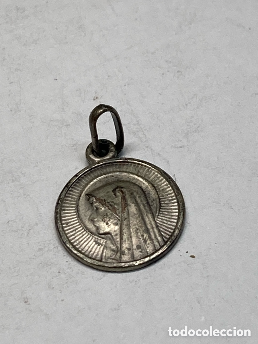 Antig&uuml;edades: Medalla de plata religiosa C332 - Foto 1