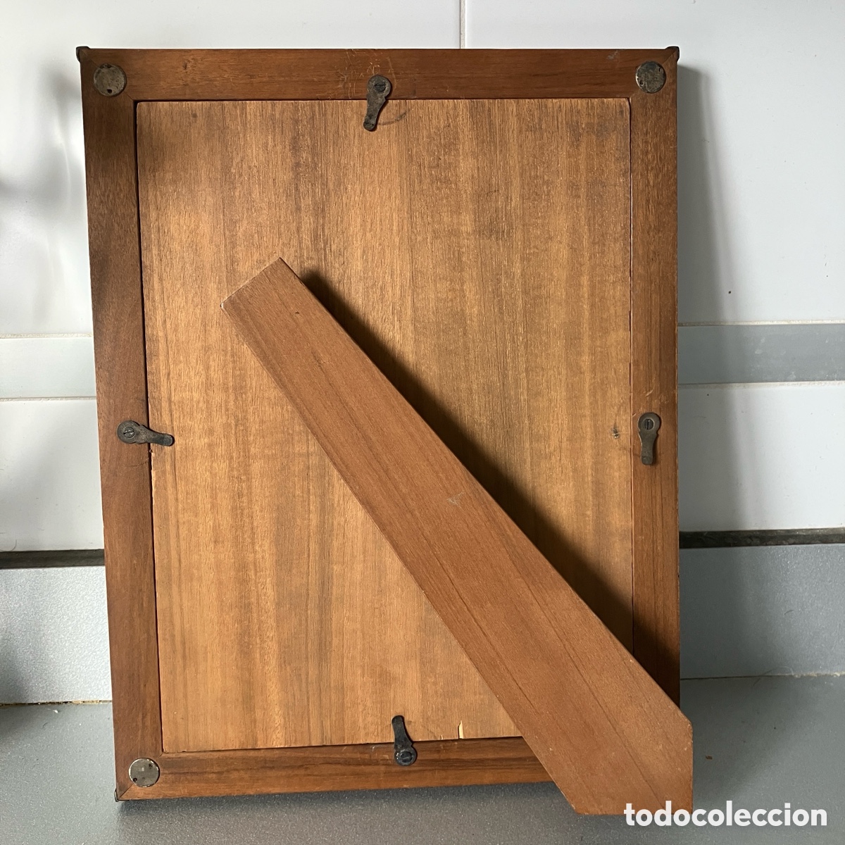 Antig&uuml;edades: Antiguo Marco de plata de ley Sin limpiar - Foto 7