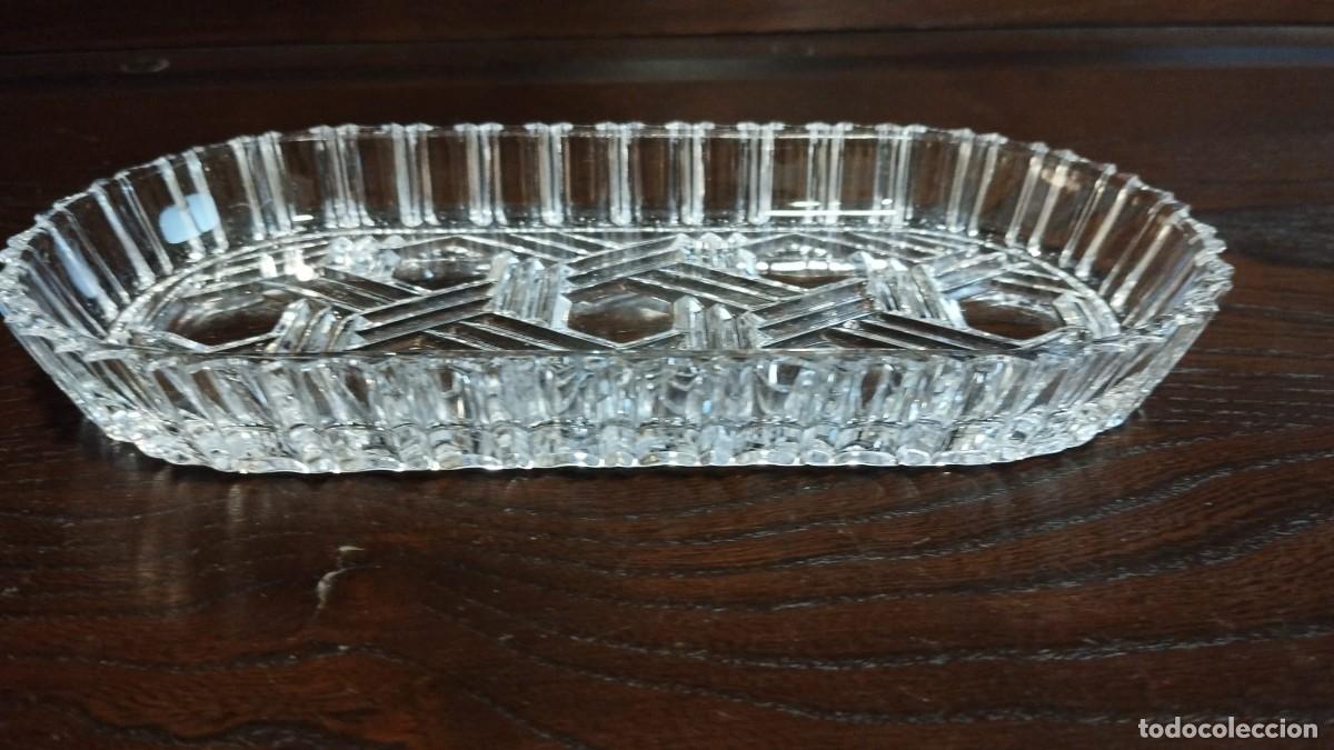 Antig&uuml;edades: BANDEJA CRISTAL 21CM - Foto 1