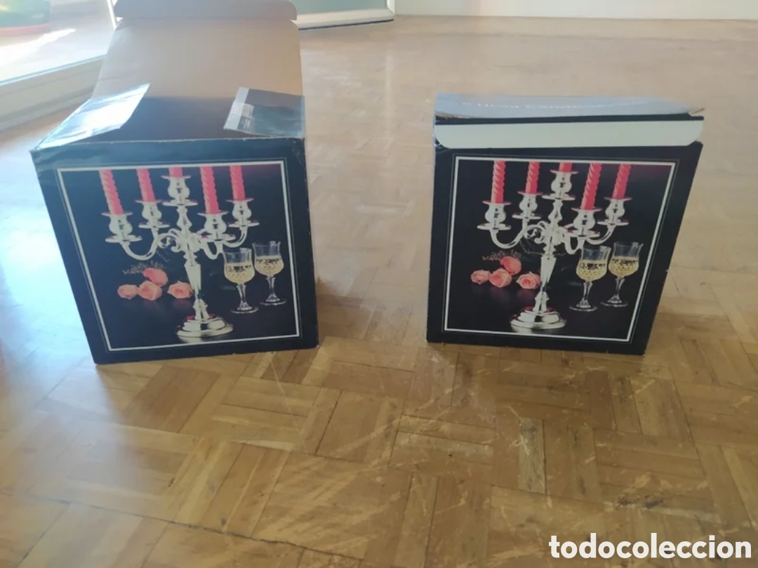 Antig&uuml;edades: Candelabros 5 brazos - Foto 4