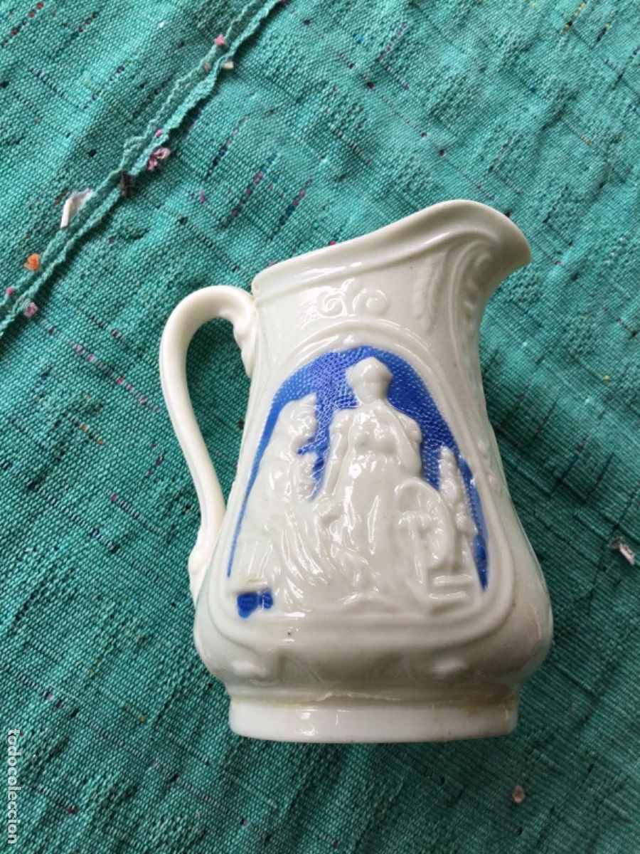 Antig&uuml;edades: JARRITA DE PORCELANA TIPO PARIAN WARE. - Foto 1