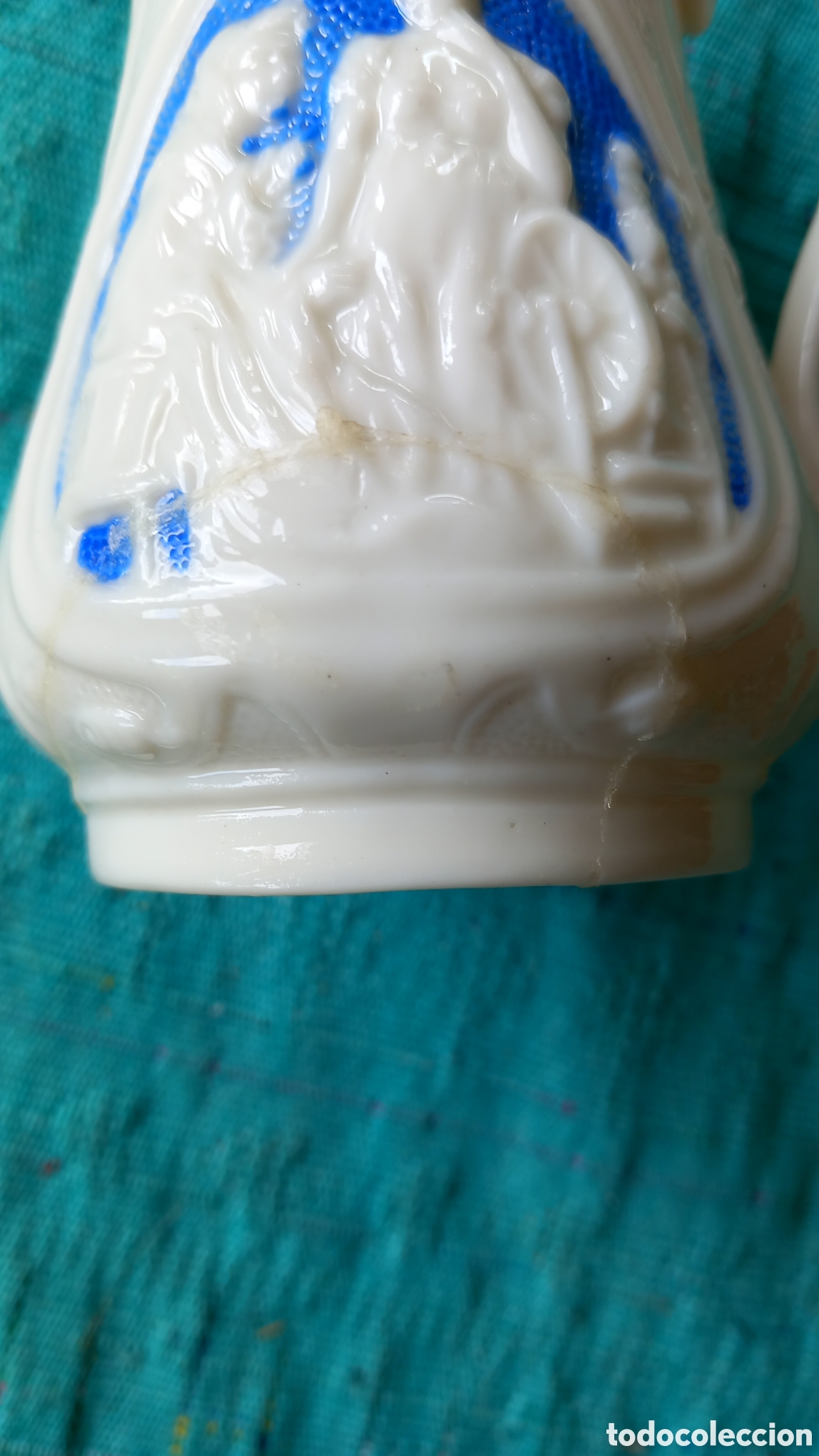 Antig&uuml;edades: JARRITA DE PORCELANA TIPO PARIAN WARE. - Foto 4