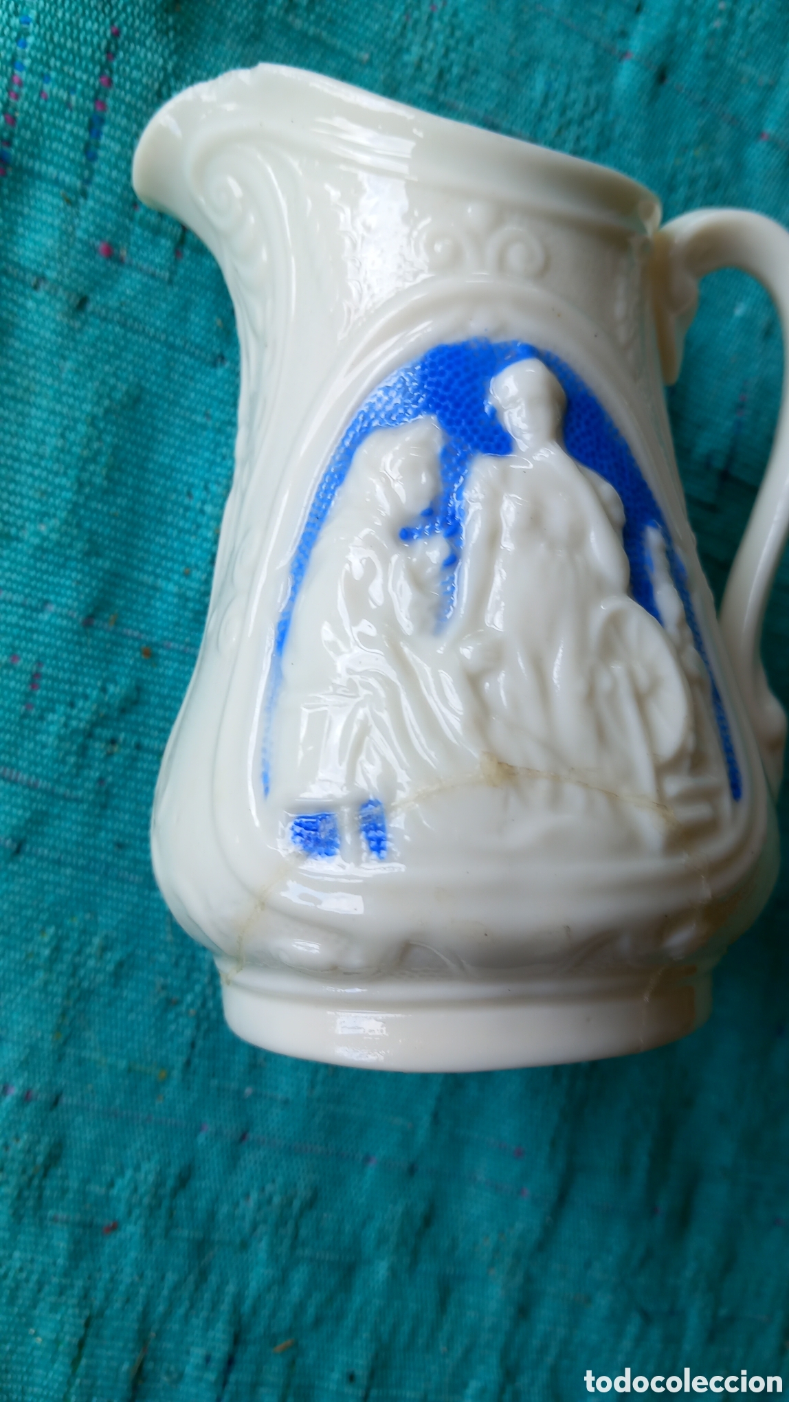 Antig&uuml;edades: JARRITA DE PORCELANA TIPO PARIAN WARE. - Foto 5