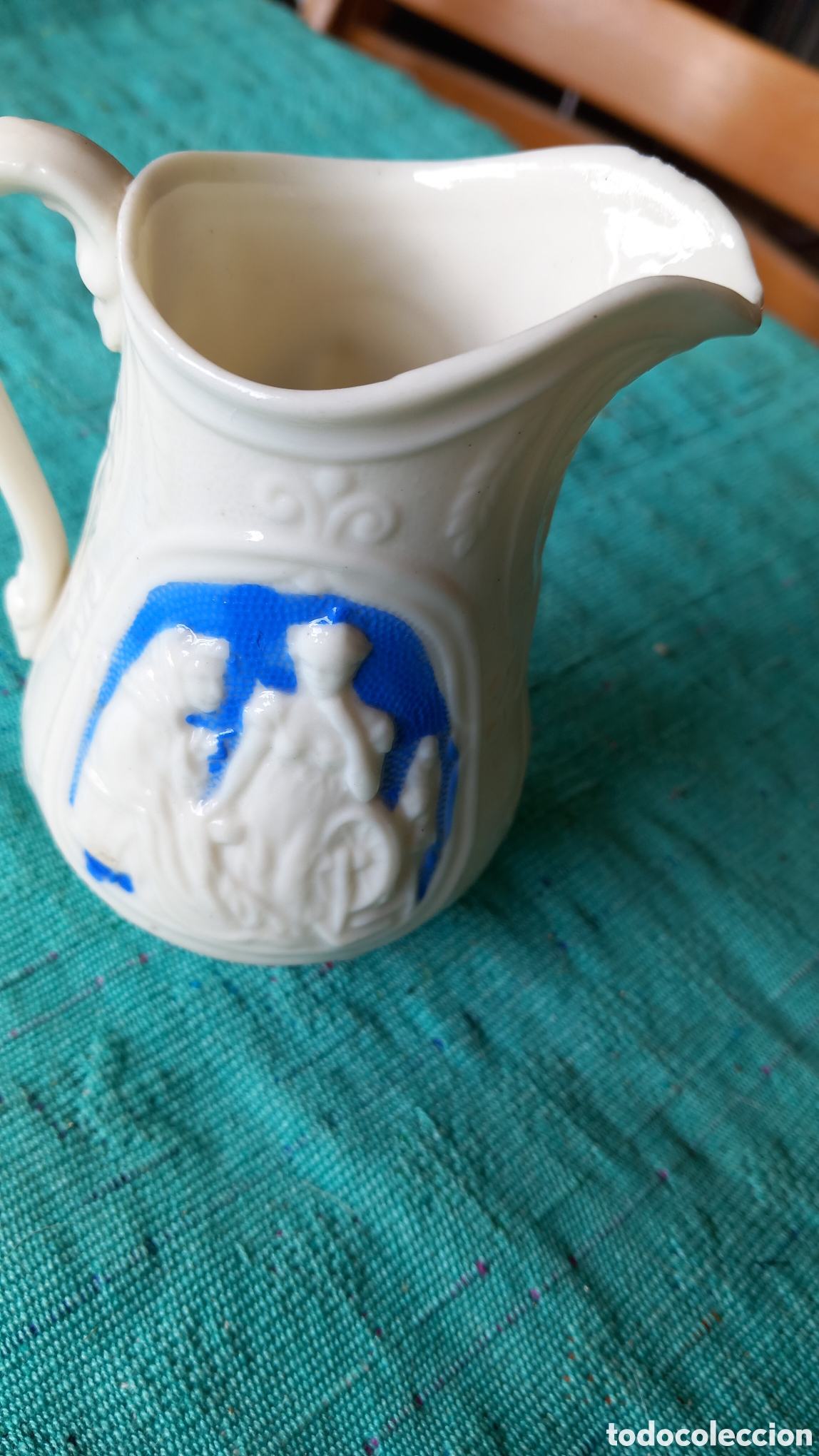 Antig&uuml;edades: JARRITA DE PORCELANA TIPO PARIAN WARE. - Foto 7
