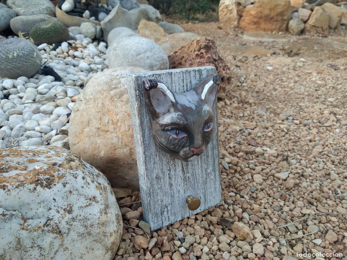Antig&uuml;edades: perchero gato cer&aacute;mica y madera - Foto 12
