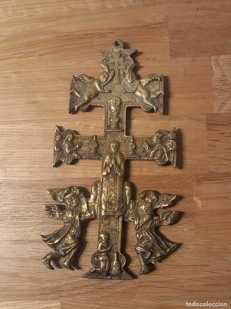 Antig&uuml;edades: Cruz de Caravaca antigua - Foto 4