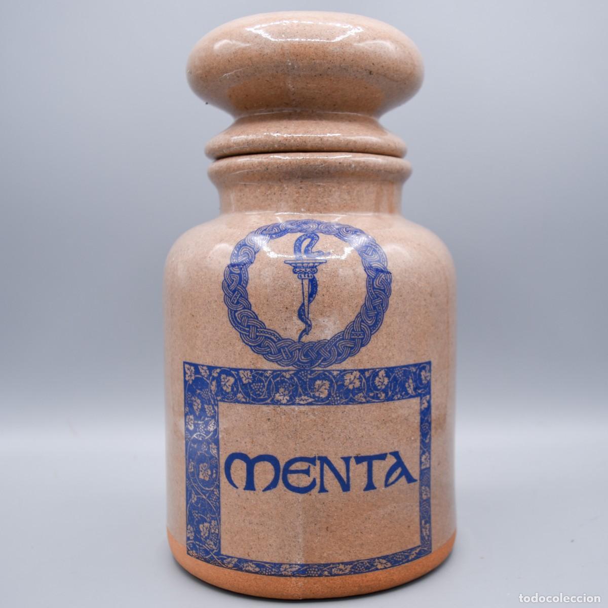 Antig&uuml;edades: Tarro para menta - Cer&aacute;mica - Foto 2