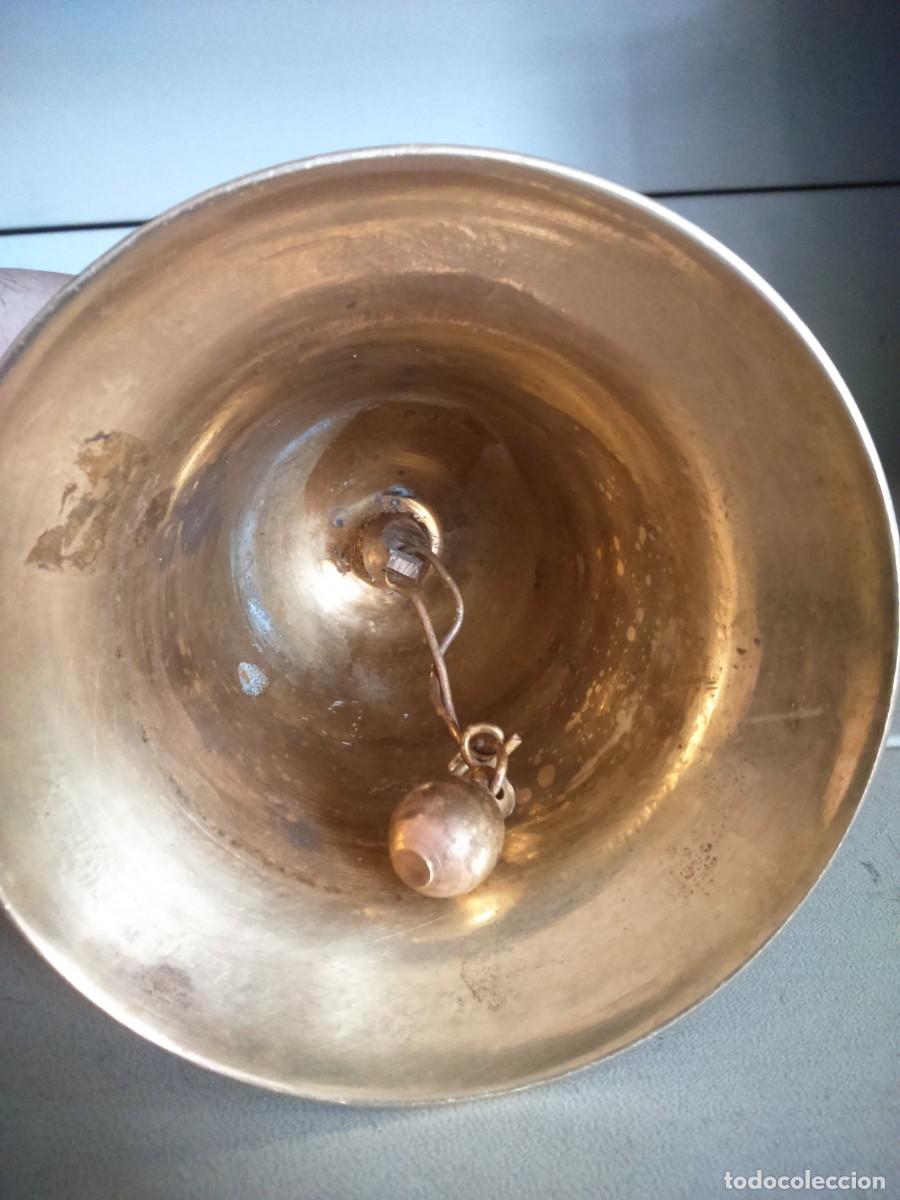 Antig&uuml;edades: CAMPANA O CAMPANILLA DE BRONCE - Foto 3