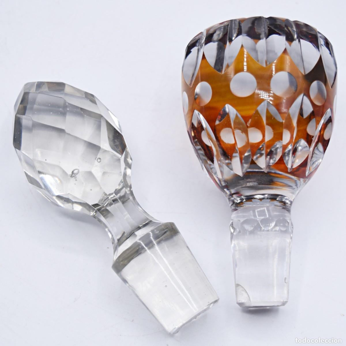 Antig&uuml;edades: Tapones de cristal tallado - Foto 2