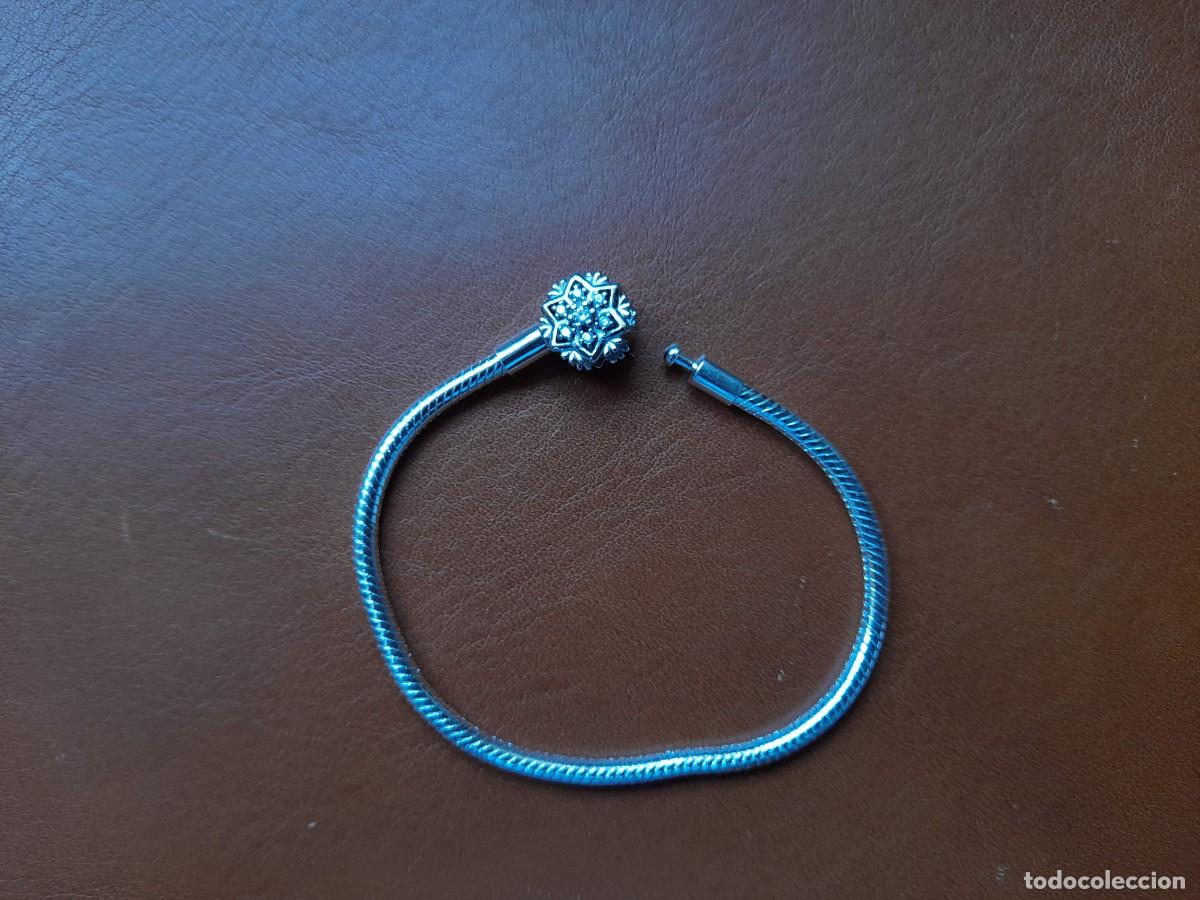 Antiques: Pulsera Charm de plata 925 contrastada