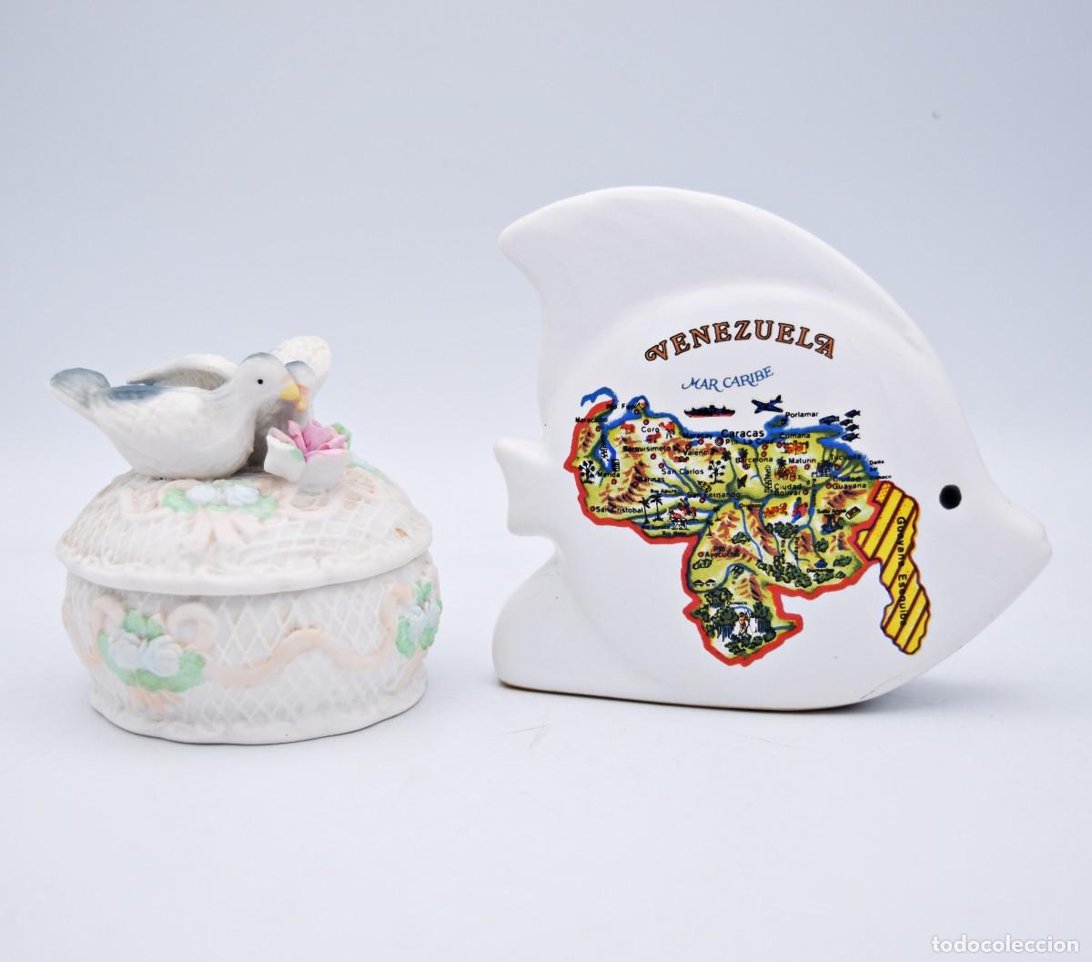 Antig&uuml;edades: Caja y pez decorativos - Foto 2
