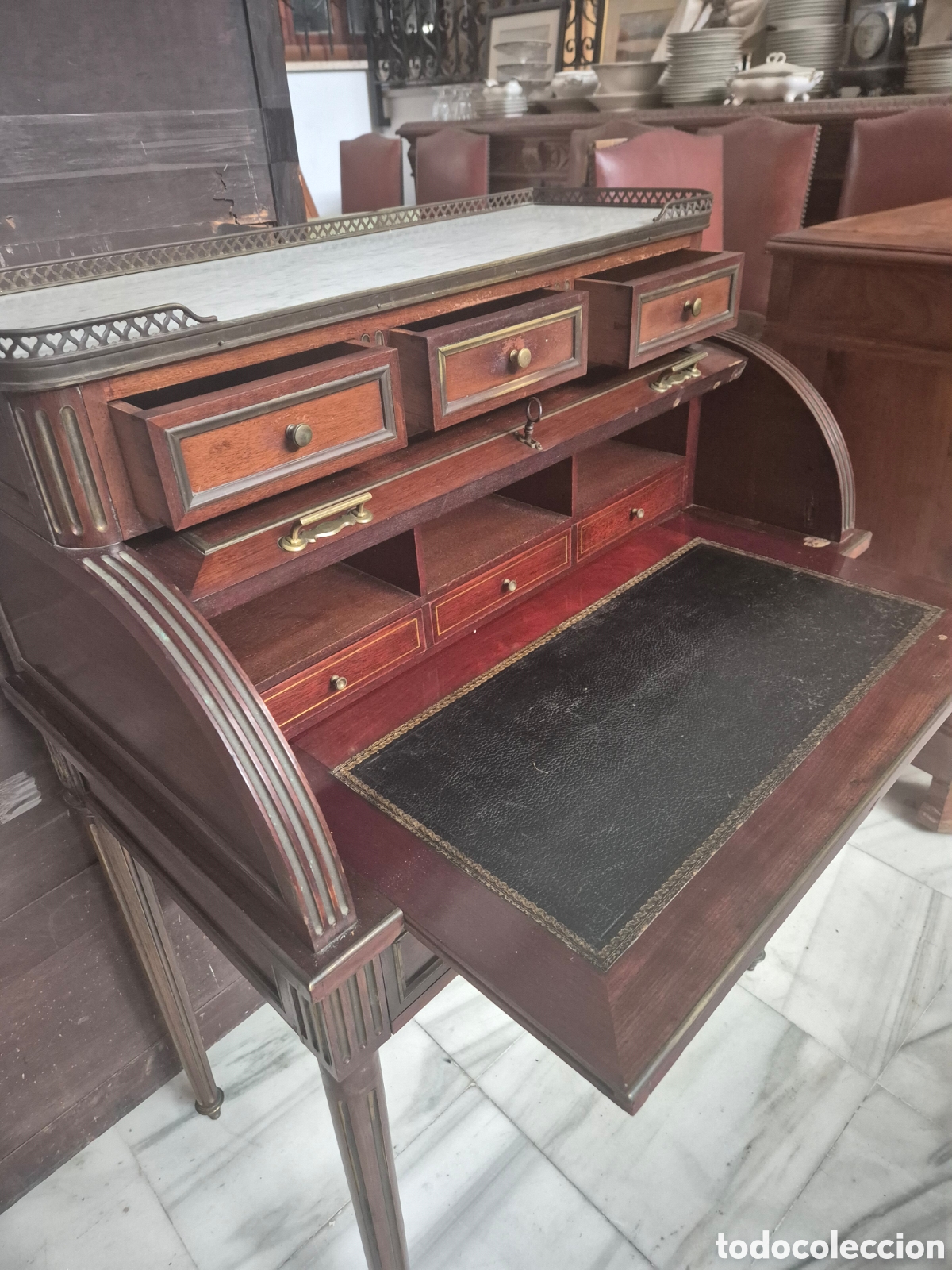 Antig&uuml;edades: Secreter Luis 16 del 1900 - Foto 4