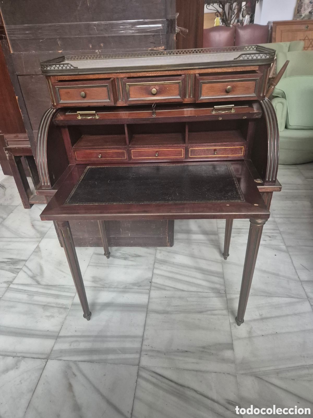 Antig&uuml;edades: Secreter Luis 16 del 1900 - Foto 8