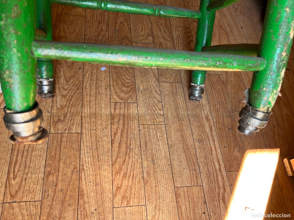 Antig&uuml;edades: ANTIGUA SILLA CON ASIENTO DE ENEA - Foto 11