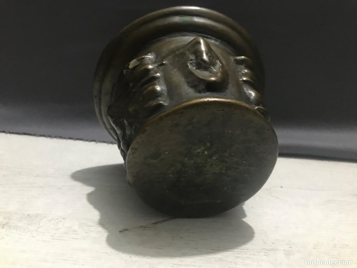 Antig&uuml;edades: Antiguo Almirez o mortero realizado en bronce - Foto 10