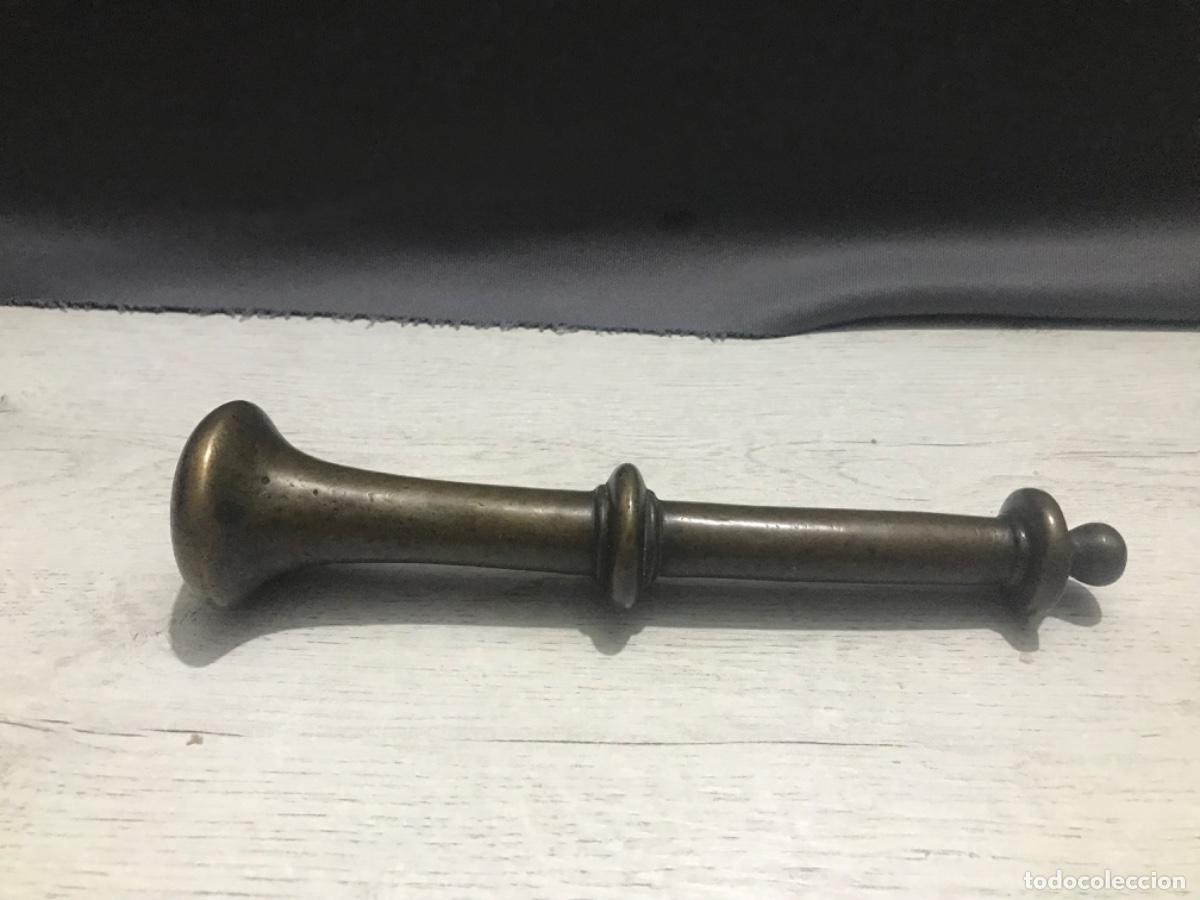 Antig&uuml;edades: Antiguo Almirez o mortero realizado en bronce - Foto 15