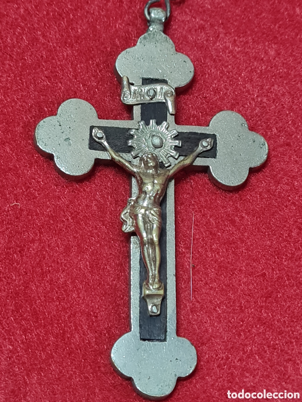 Antig&uuml;edades: Antiguo rosario de piedra - Foto 2