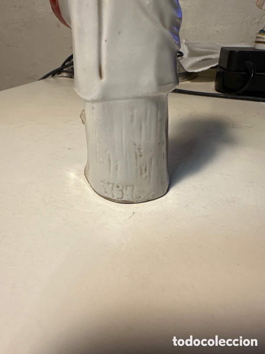 Antig&uuml;edades: PIEZA DE BISCUIT ALEMANA, 15 cm. - Foto 3