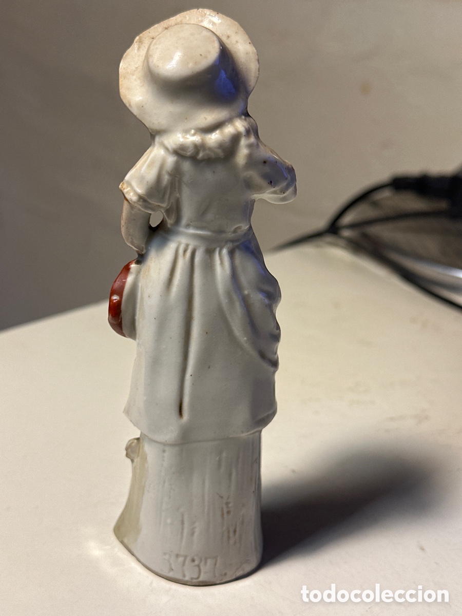 Antig&uuml;edades: PIEZA DE BISCUIT ALEMANA, 15 cm. - Foto 4