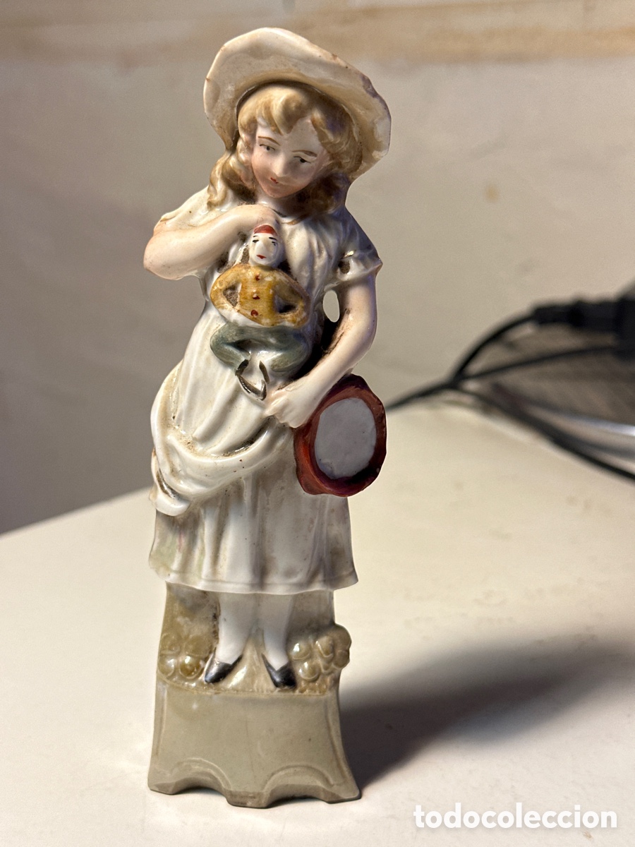 Antig&uuml;edades: PIEZA DE BISCUIT ALEMANA, 15 cm. - Foto 1
