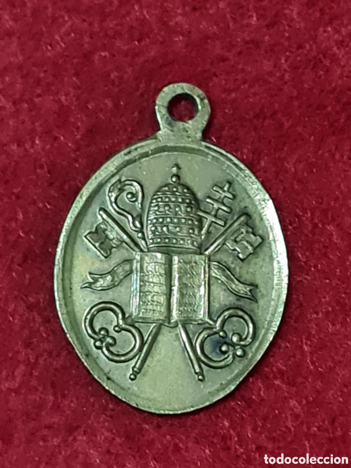 Antig&uuml;edades: Antigua medalla piu 9 - Foto 2