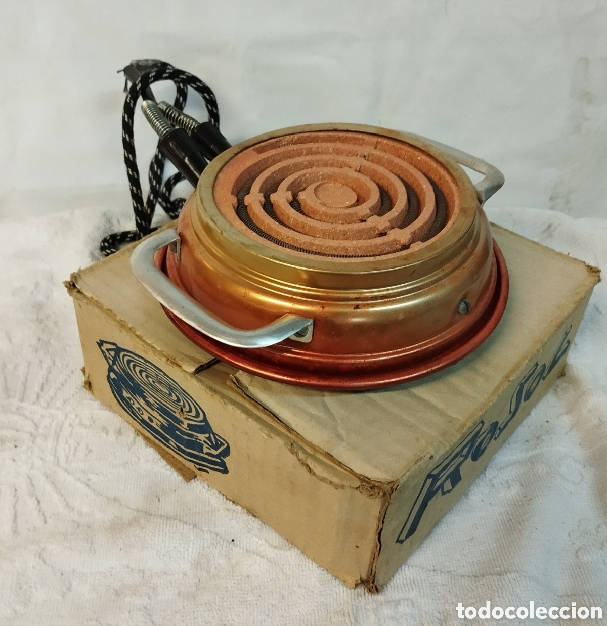 Antig&uuml;edades: HORNILLO EL&Eacute;CTRICO ROSOL - Foto 7
