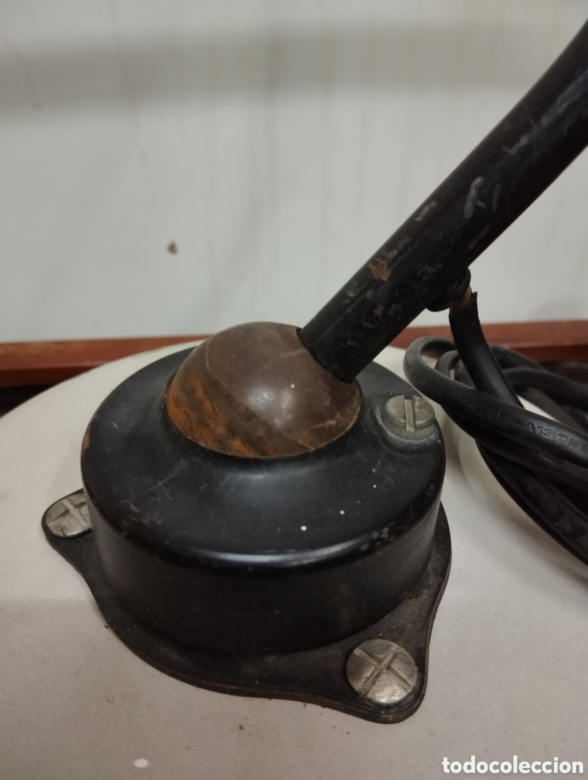 Antig&uuml;edades: L&aacute;mpara industrial articulada - Foto 3