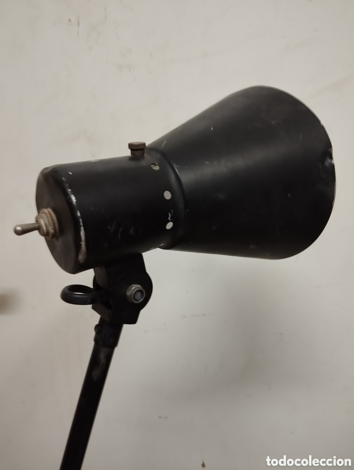 Antig&uuml;edades: L&aacute;mpara industrial articulada - Foto 13