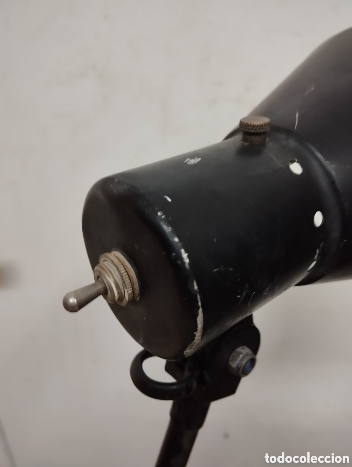 Antig&uuml;edades: L&aacute;mpara industrial articulada - Foto 14