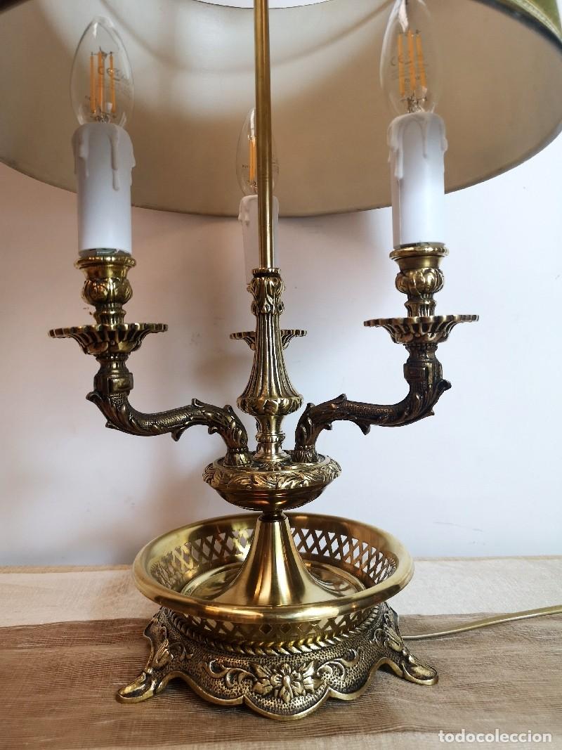Antig&uuml;edades: L&aacute;mpara de Mesa Francesa - Foto 3