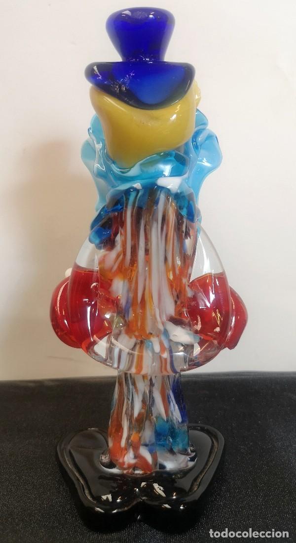 Antig&uuml;edades: Payaso de Cristal Vintage - Foto 7