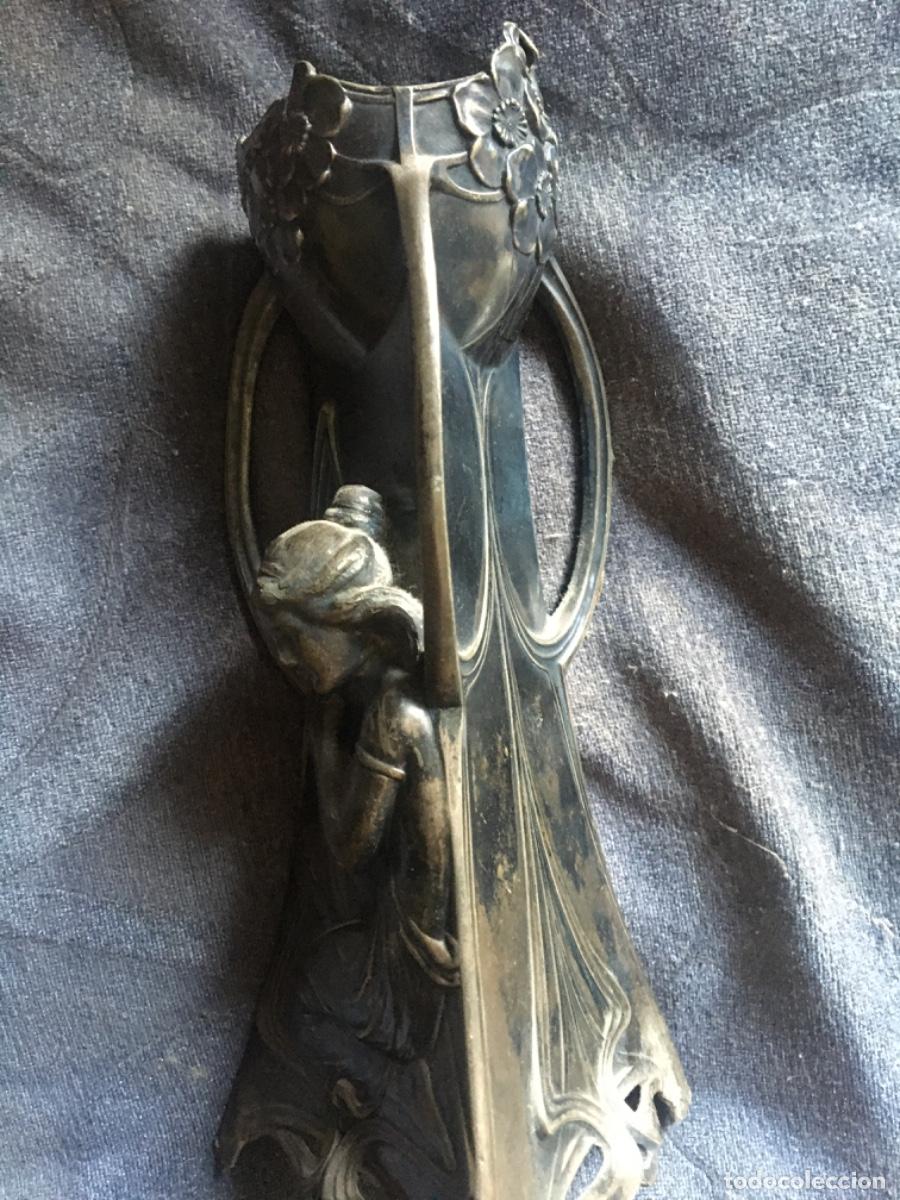 Antig&uuml;edades: Jarr&oacute;n modernista art deco xix - Foto 4
