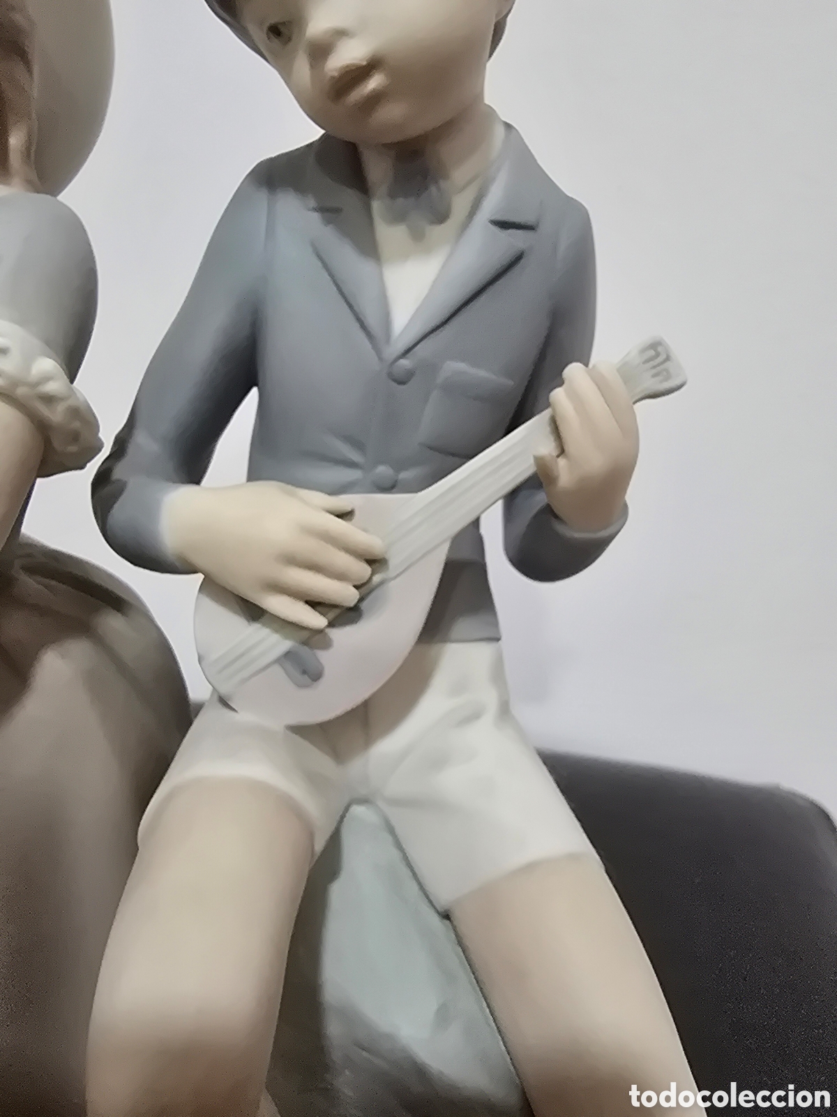 Antig&uuml;edades: Lladro La Adolescencia # 4878&nbsp;Mate - Foto 4