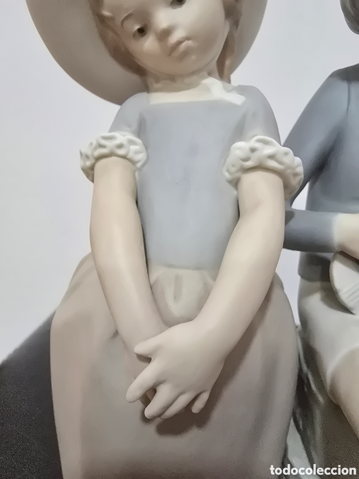 Antig&uuml;edades: Lladro La Adolescencia # 4878&nbsp;Mate - Foto 5