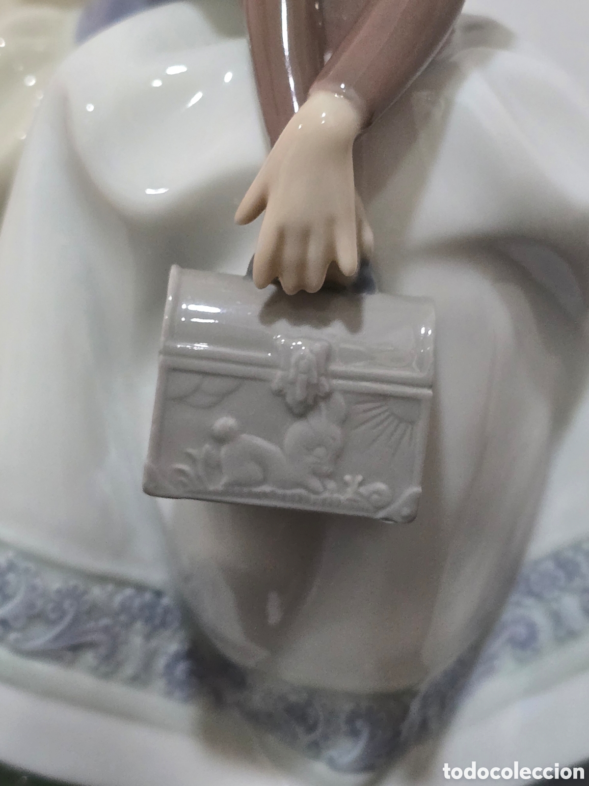 Antig&uuml;edades: Lladr&oacute; Estatuilla de &rdquo;&rdquo;Compartir secretos&rdquo;&rdquo; #5720 - Foto 6
