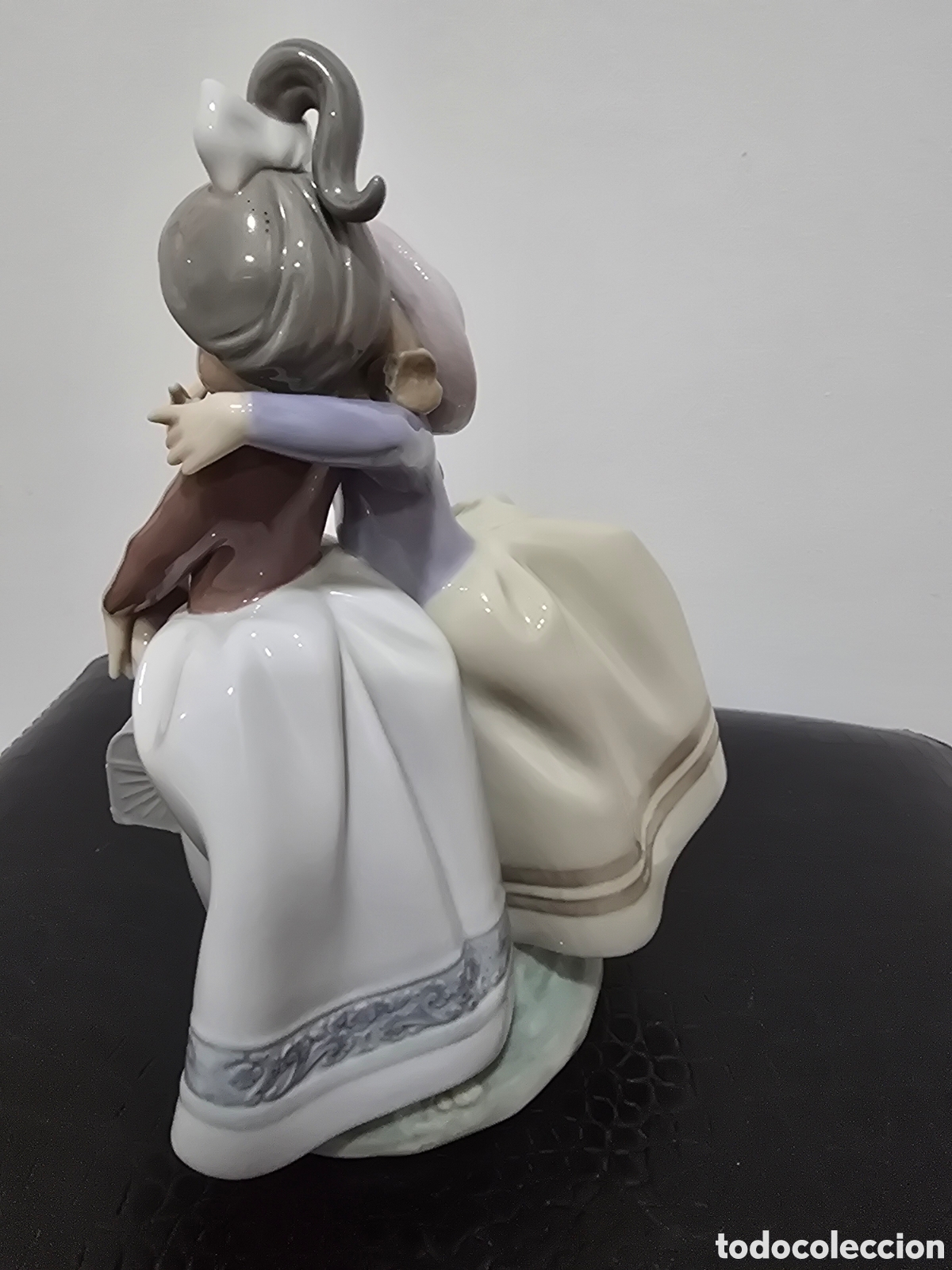 Antig&uuml;edades: Lladr&oacute; Estatuilla de &rdquo;&rdquo;Compartir secretos&rdquo;&rdquo; #5720 - Foto 7